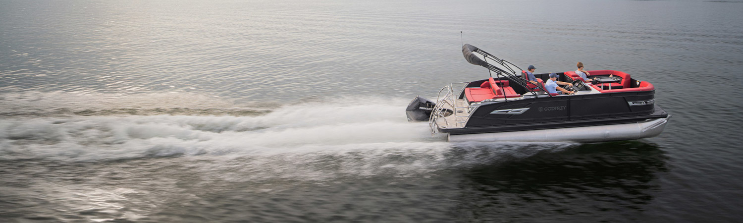 2025 Godfrey Pontoon Boats Aquapatio Lounge for sale in Coralville Lake Marina, Iowa City, Iowa